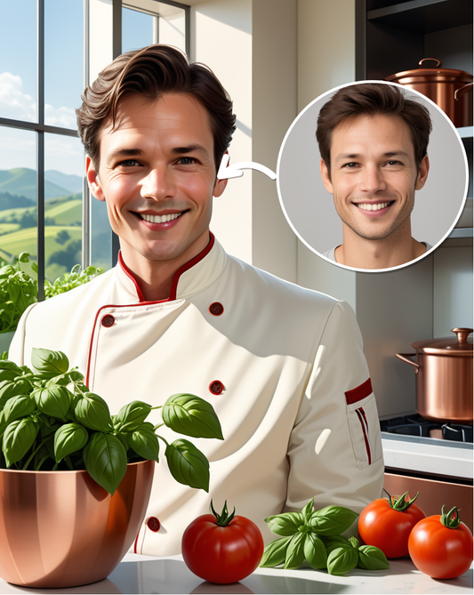 Chef of the Sunlit Kitchen